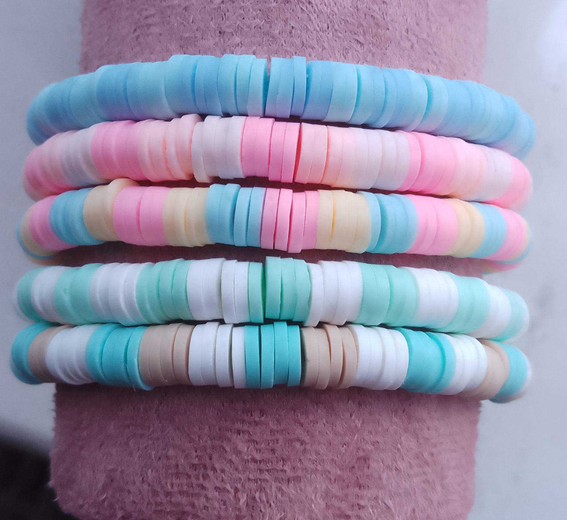 Clay Bead Bracelets