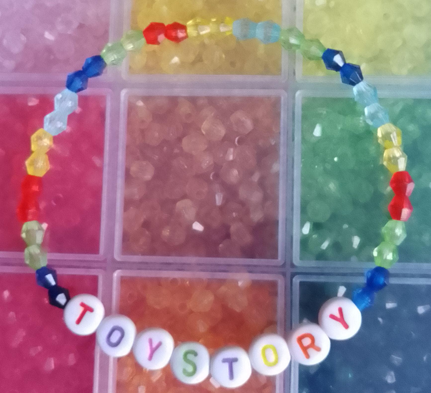 Toy Story Beaded Bracelets