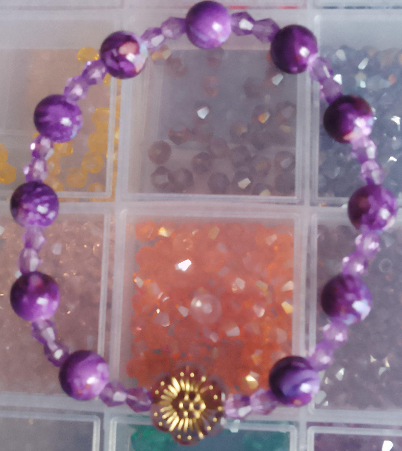 Flower Beaded Bracelets