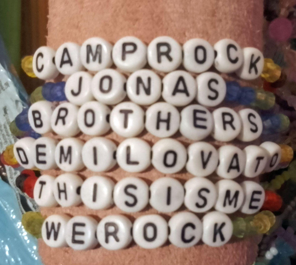 Camp Rock Inspired Bracelets