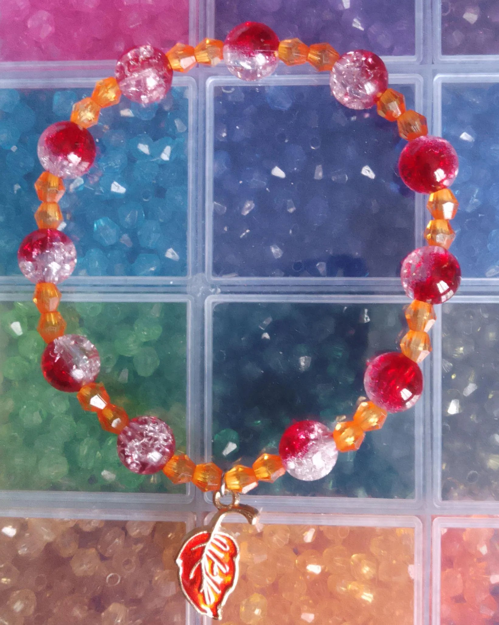 Autumn Themed Beaded Bracelets