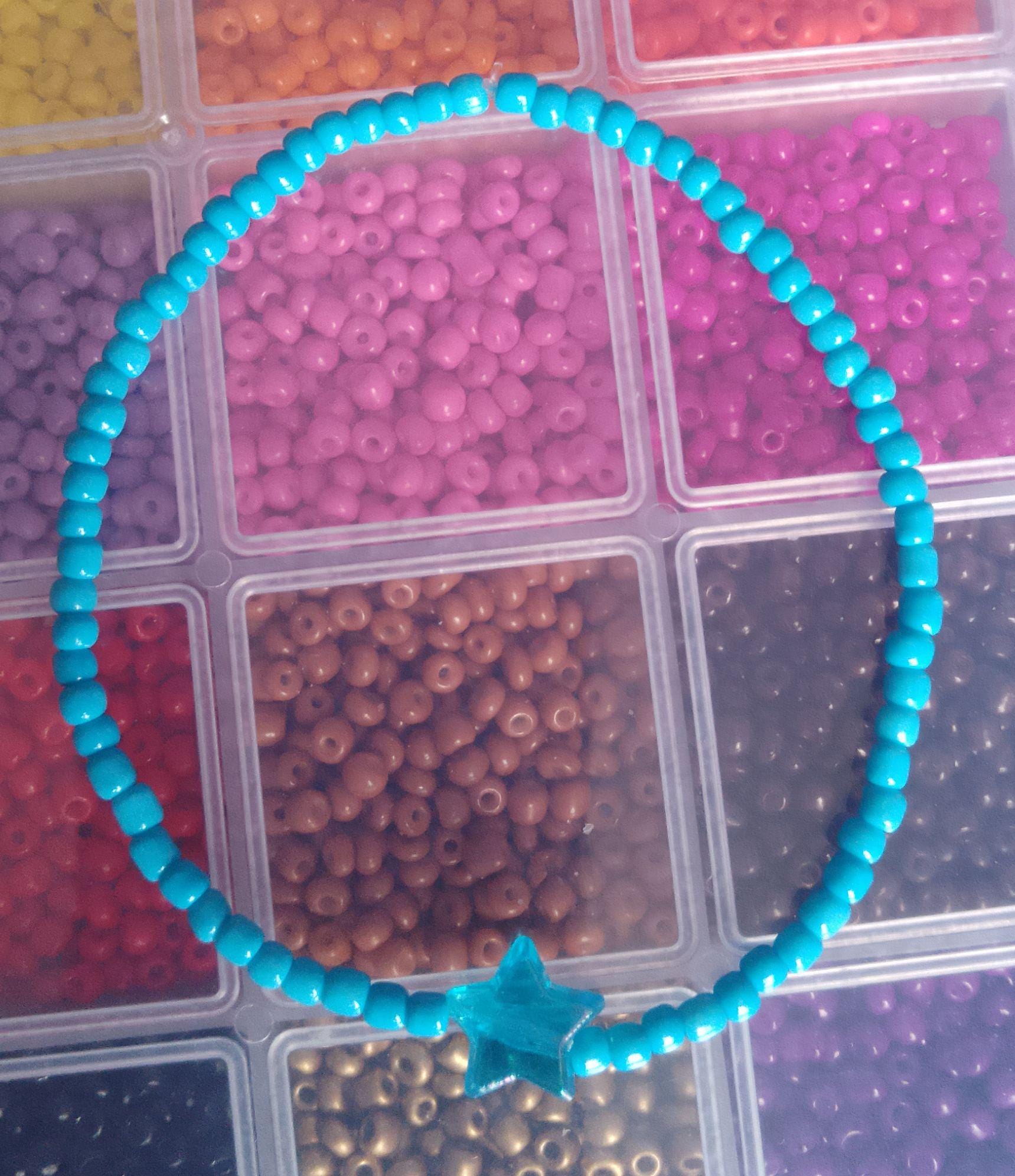 Glass Bead Multicoloured Star Bracelets