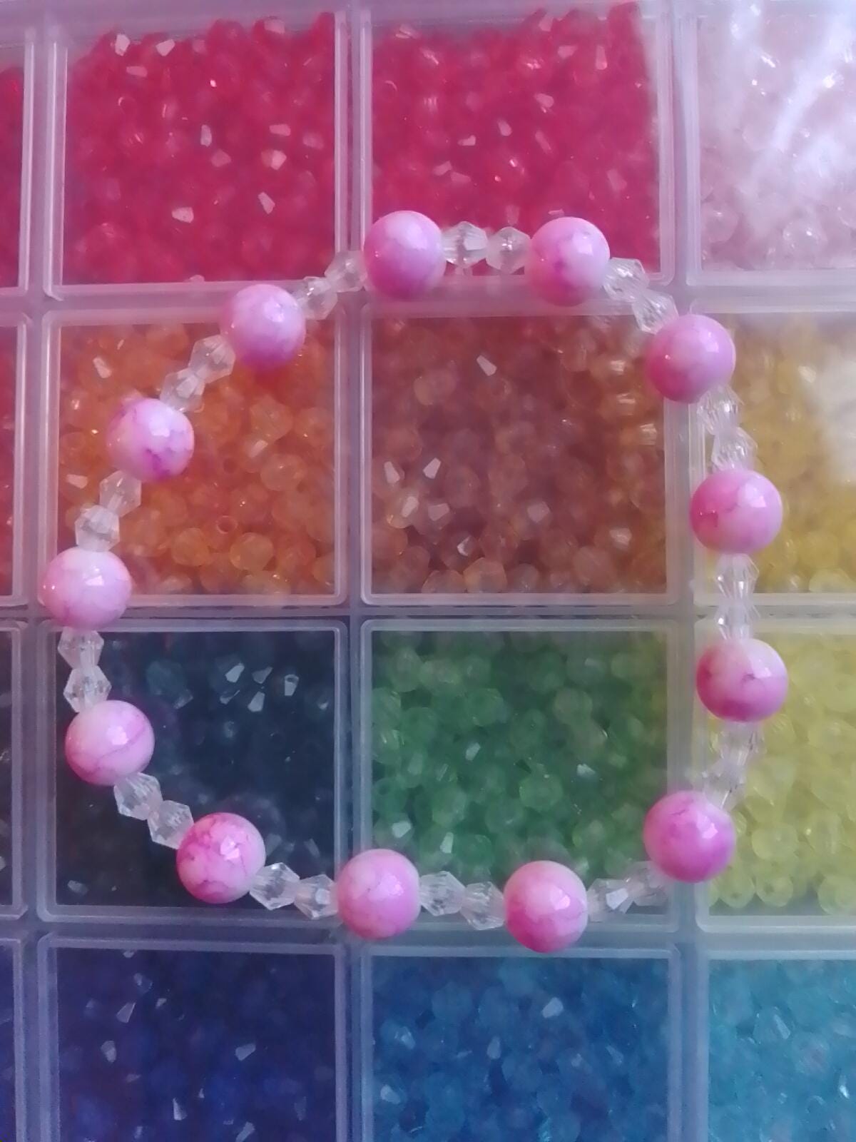 Kuromi and My Melody Inspired Beaded Bracelets