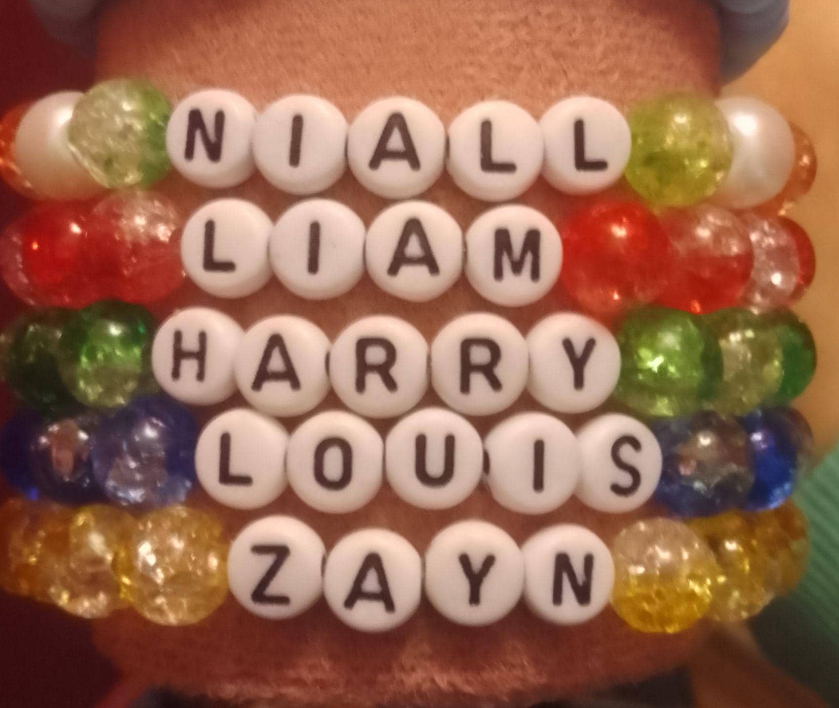 One Direction Inspired Beaded Bracelets