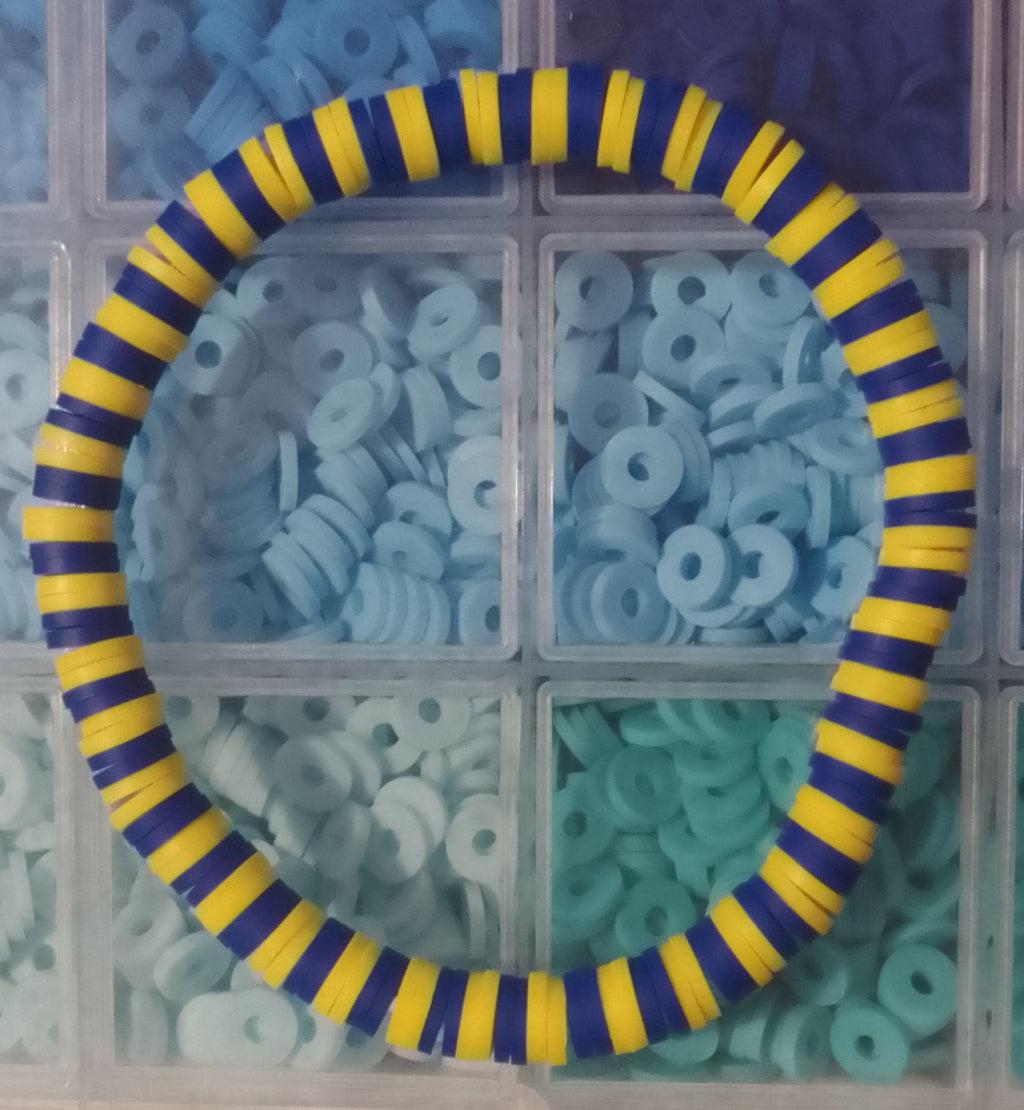 Coraline Inspired Clay Bead Bracelets