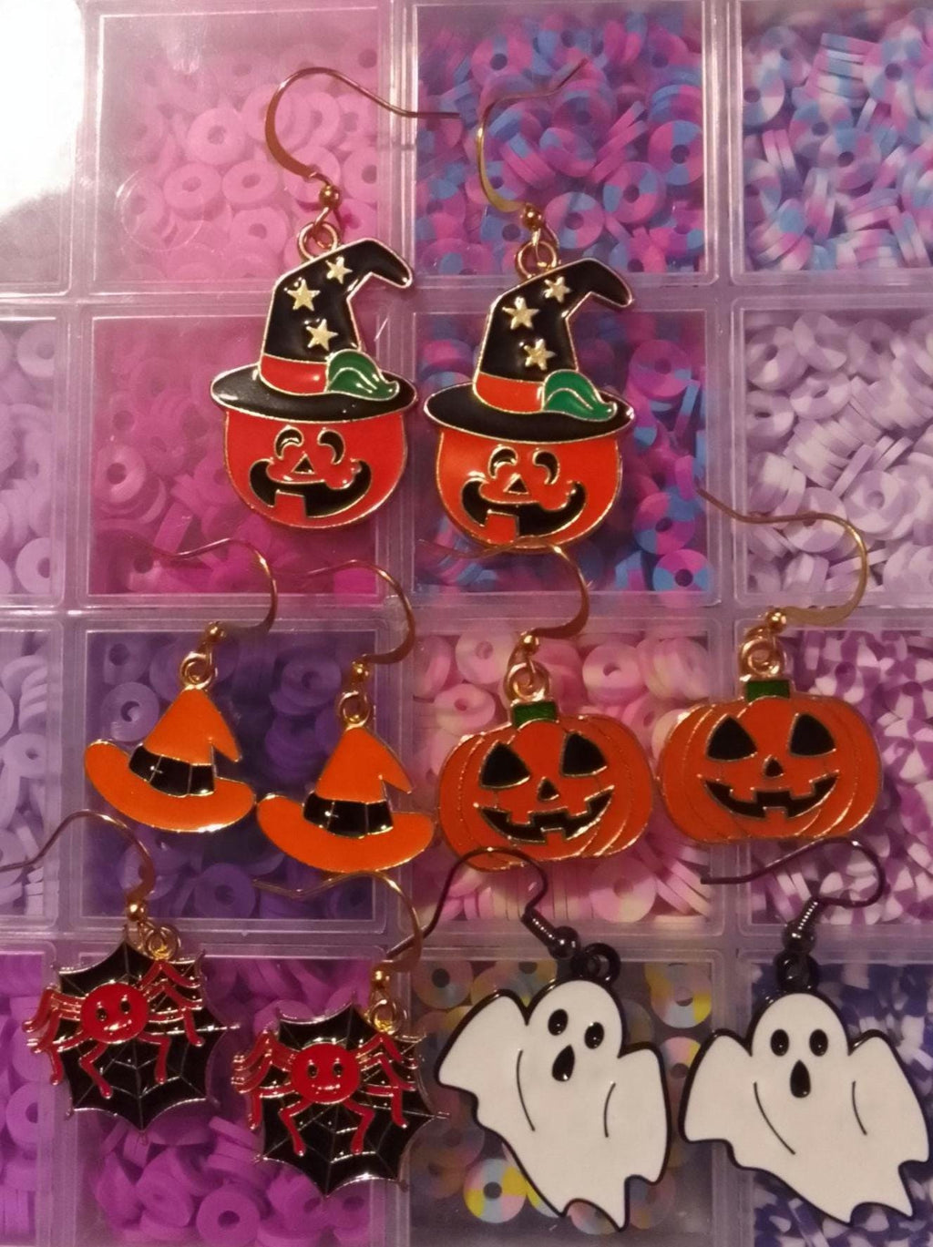 Handmade Halloween Earrings