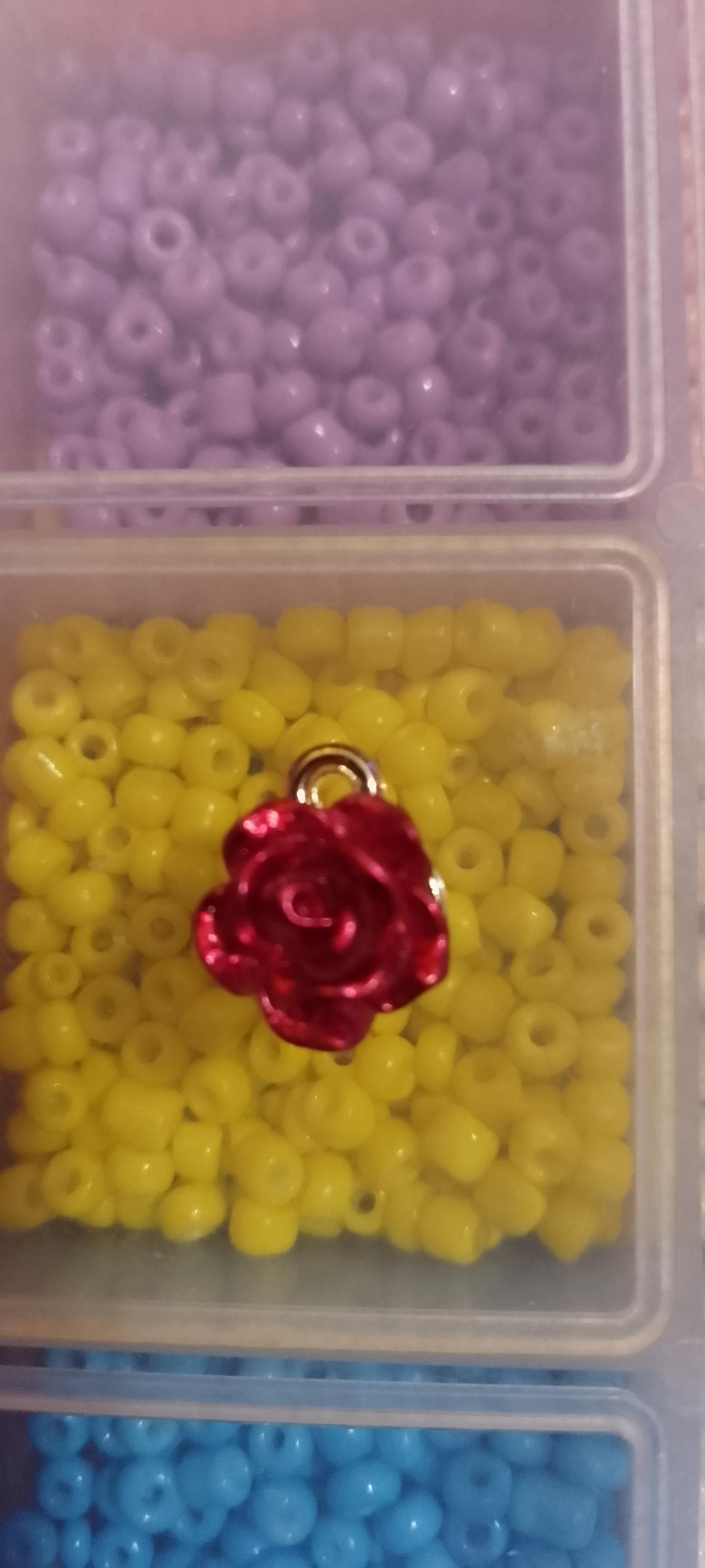 Red Rose Charm