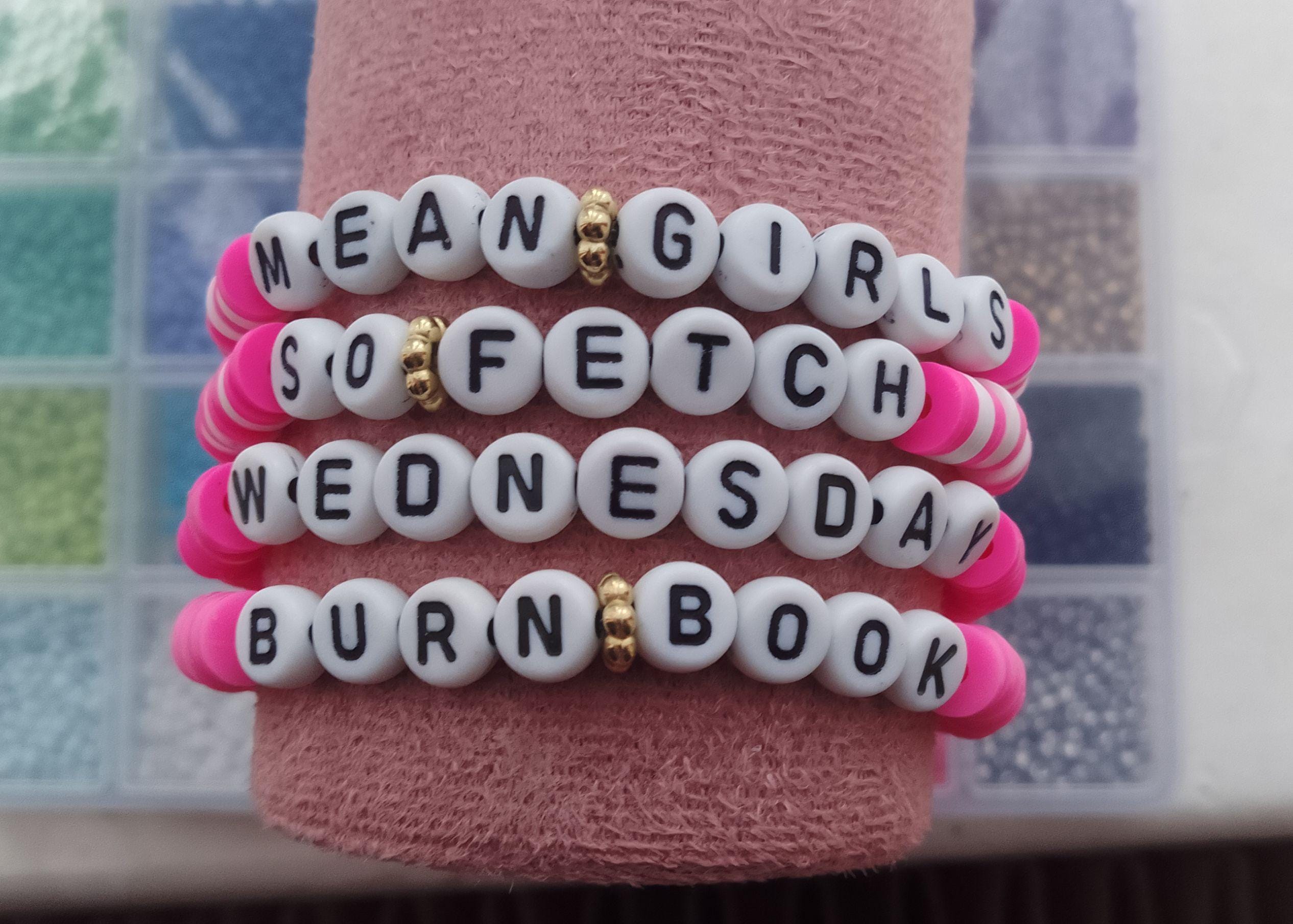 Mean Girls Clay Bead Bracelets