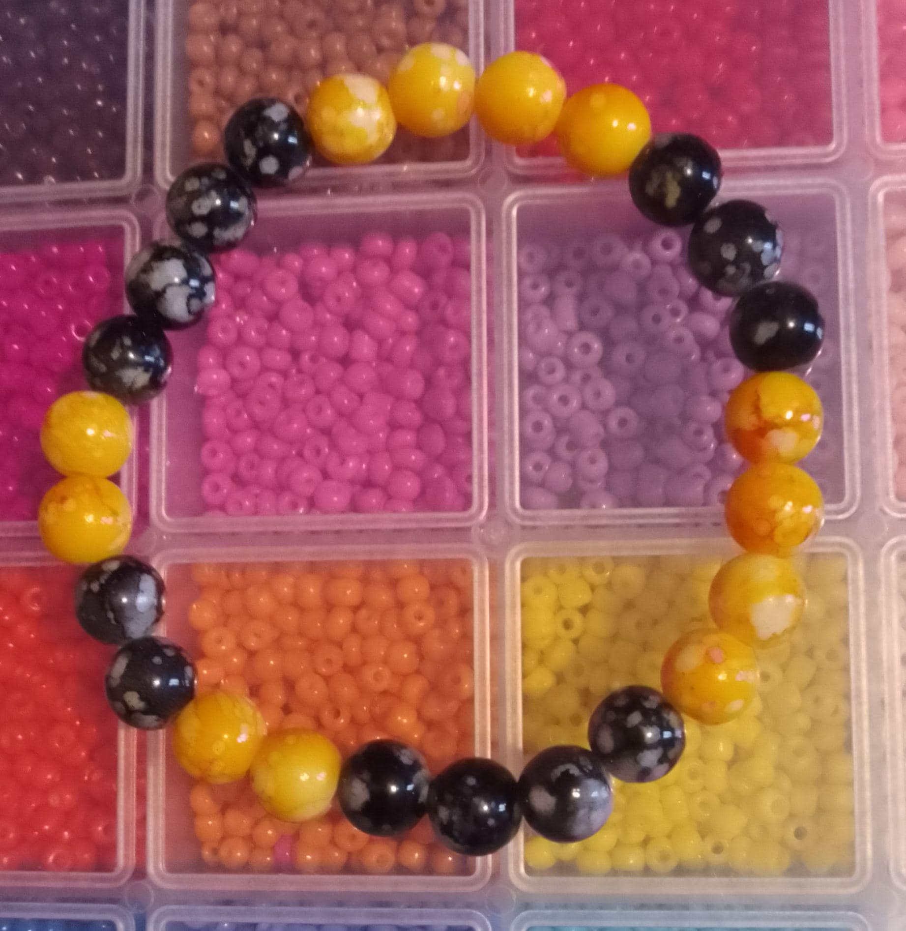 Deadpool and Wolverine Inspired Beaded Bracelets