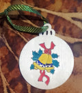 Handmade Christmas Bell Wooden Baubles