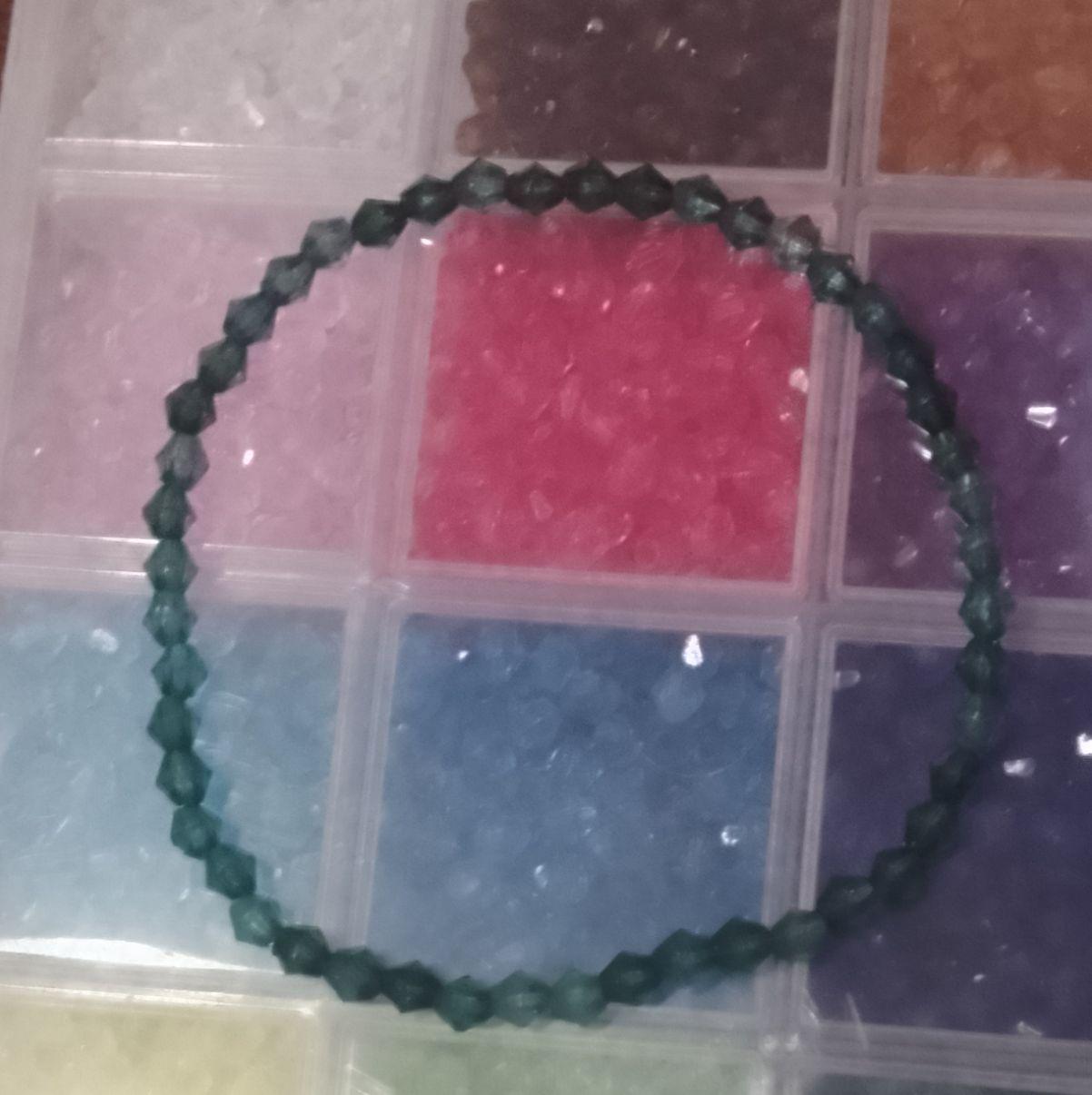 Glass Bead Christmas Bracelets