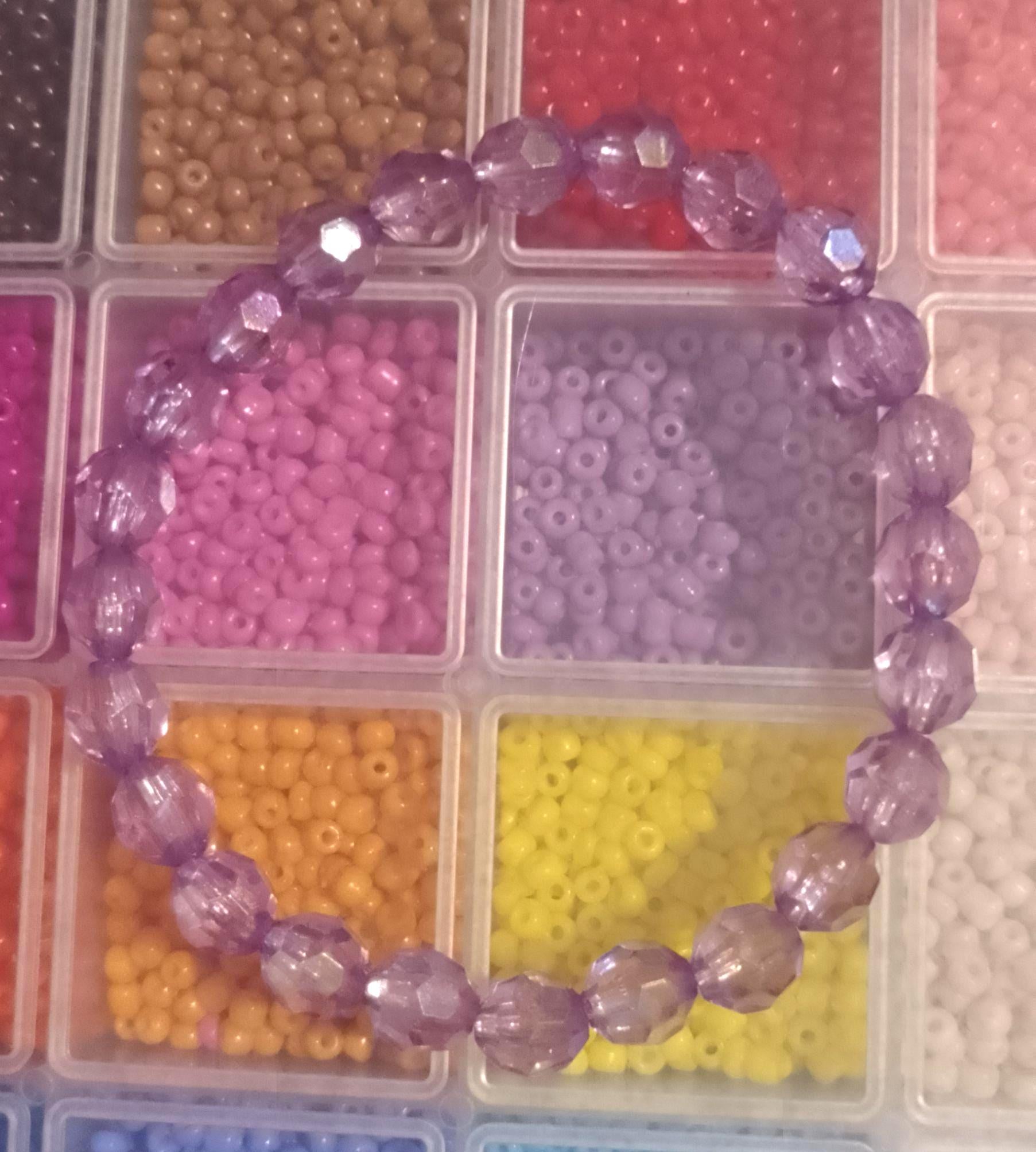 Glass Bead Bracelets